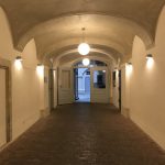 Hauseingang in die Praxis